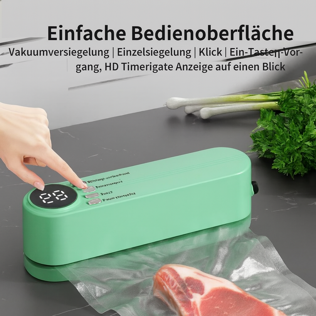 FreshLock Mini – Dein kompakter Vakuumierer für frische Lebensmittel