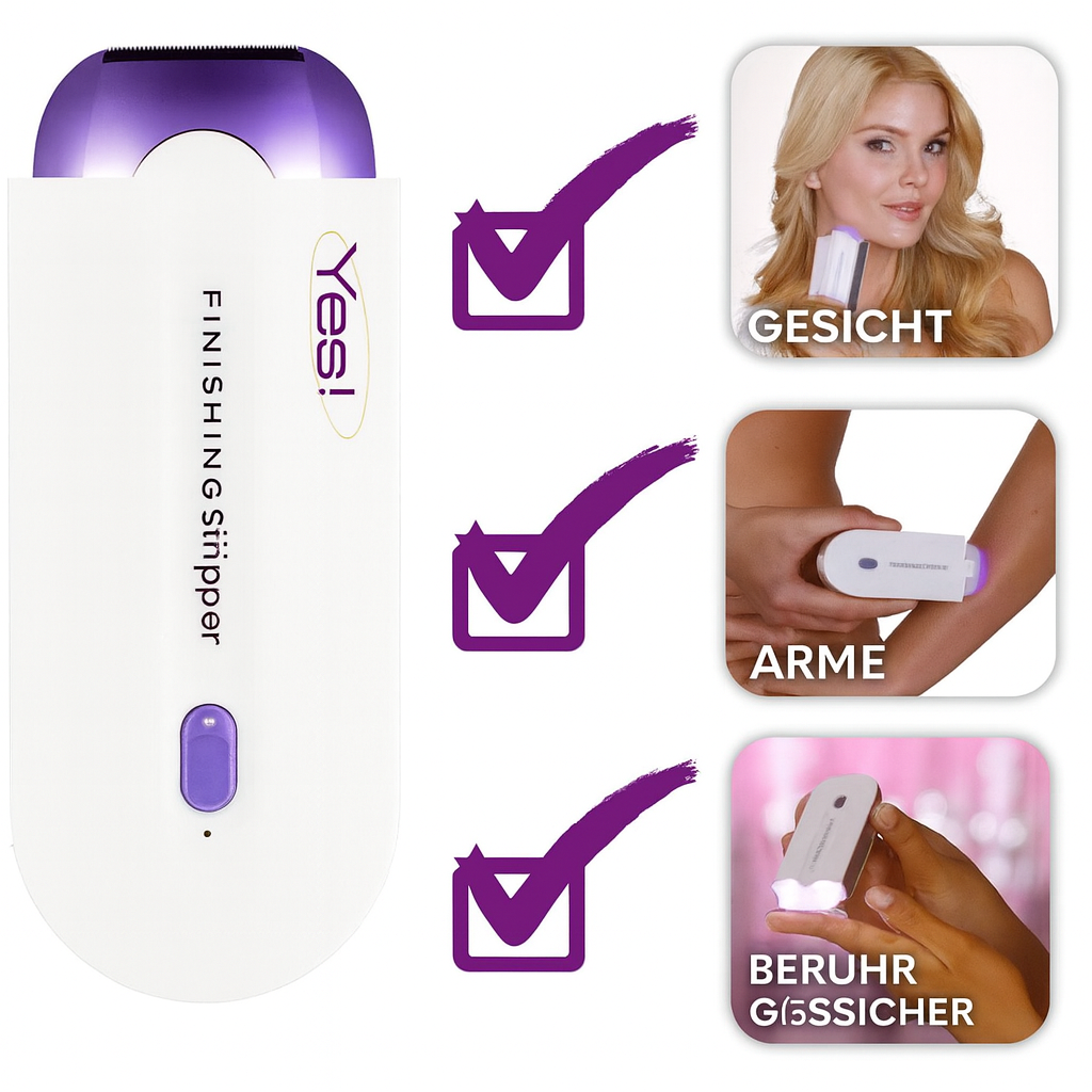 SilkGlow™ – Professionelles Haarentfernungsgerät für empfindliche Haut