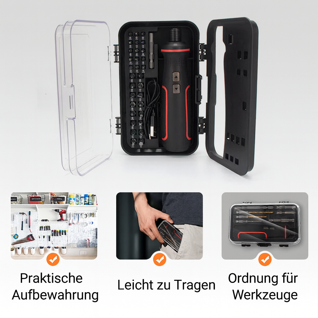 BitMeister Pro – Schrauben ohne Kraftaufwand