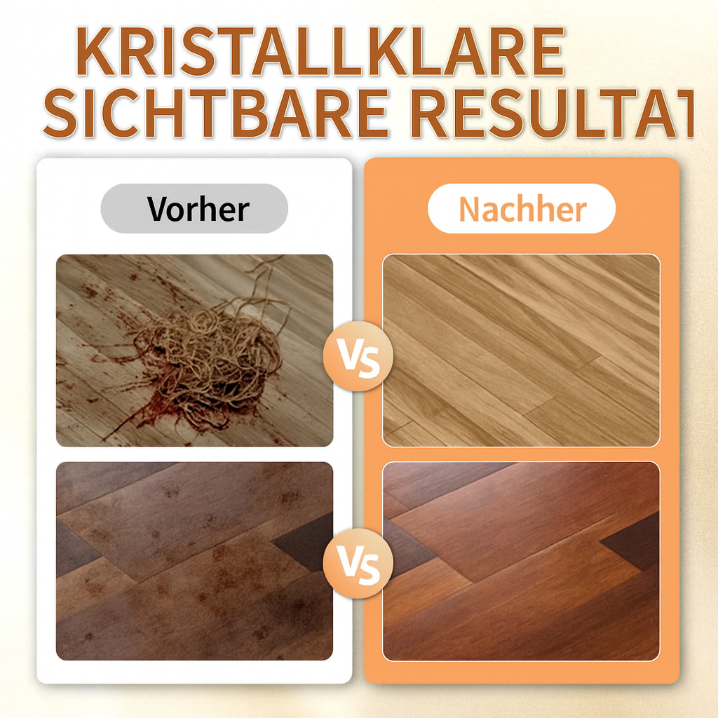 HolzGlanz™ – Reinigt, schützt & duftet – ganz ohne Chemie