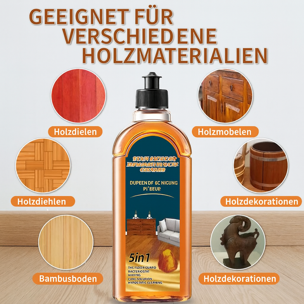 HolzGlanz™ – Reinigt, schützt & duftet – ganz ohne Chemie