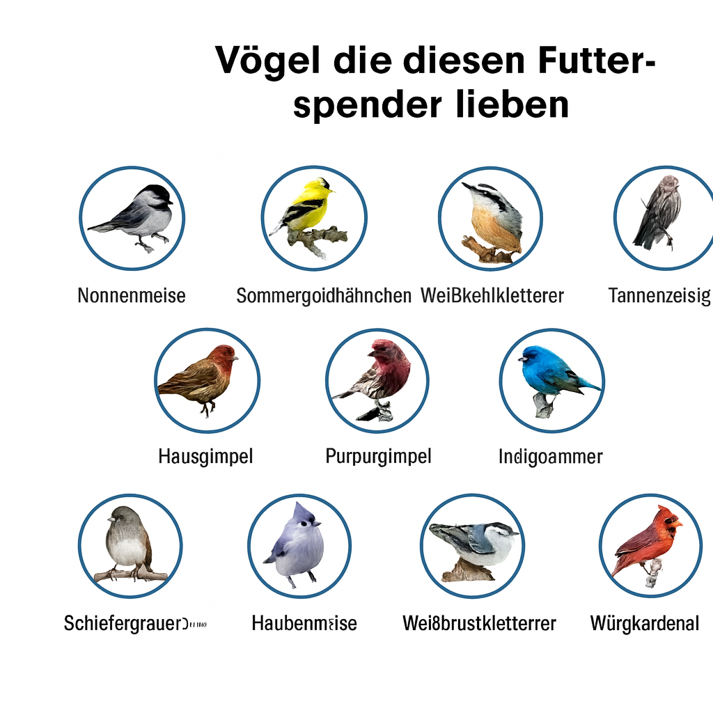 VogelGlück – Endlich Vögel füttern ohne nervige Eichhörnchen