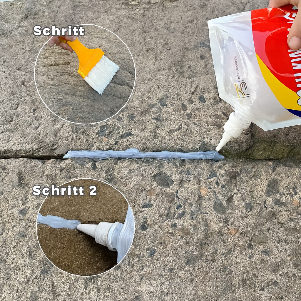 BetonFix Pro – Versiegelt Risse dauerhaft und wetterfest