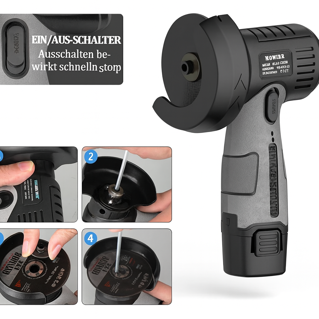 PowerFlex Cutter – Maximale Schnittleistung ohne Kabel