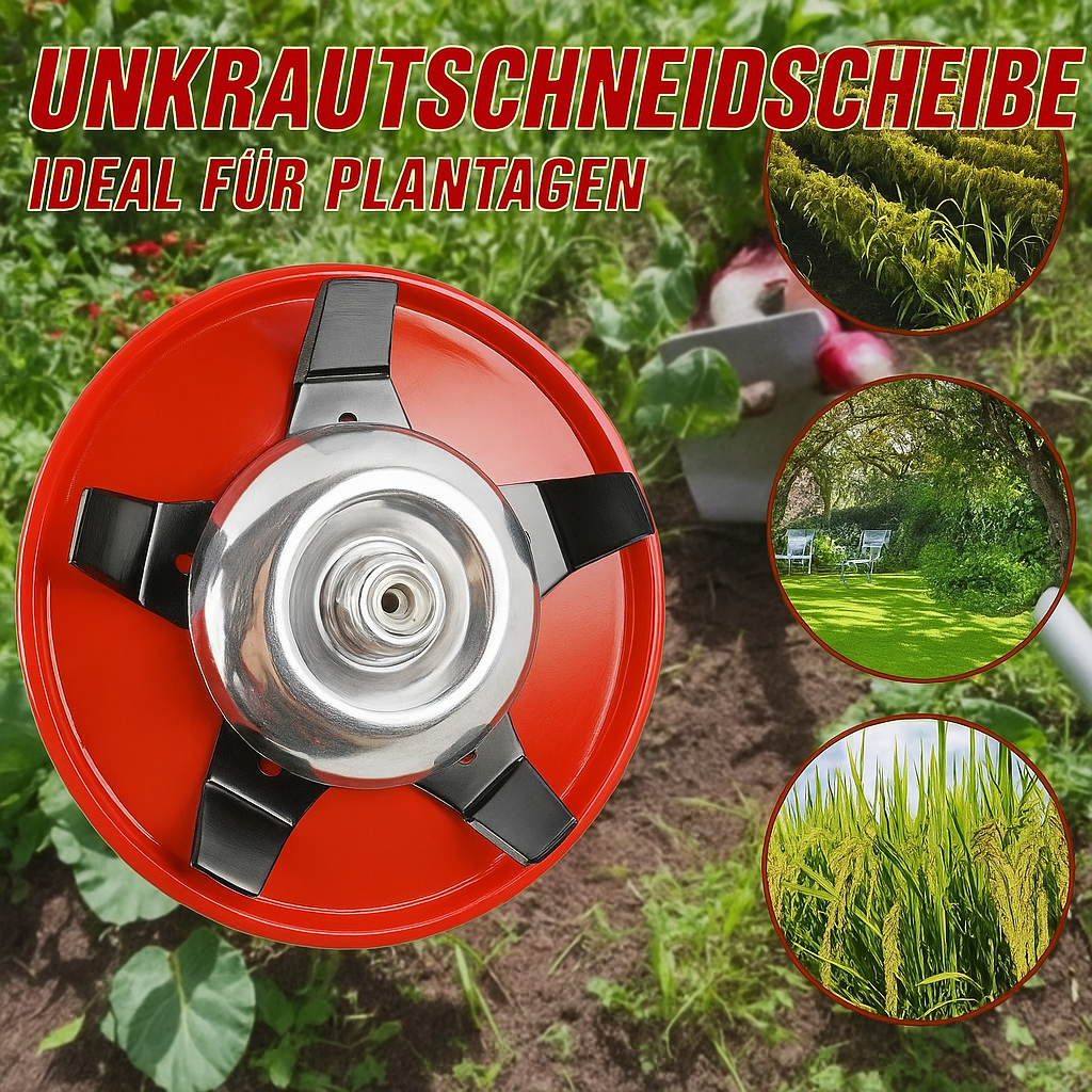 WeedMaster Disc – Das Profi-Werkzeug gegen hartnäckiges Unkraut!