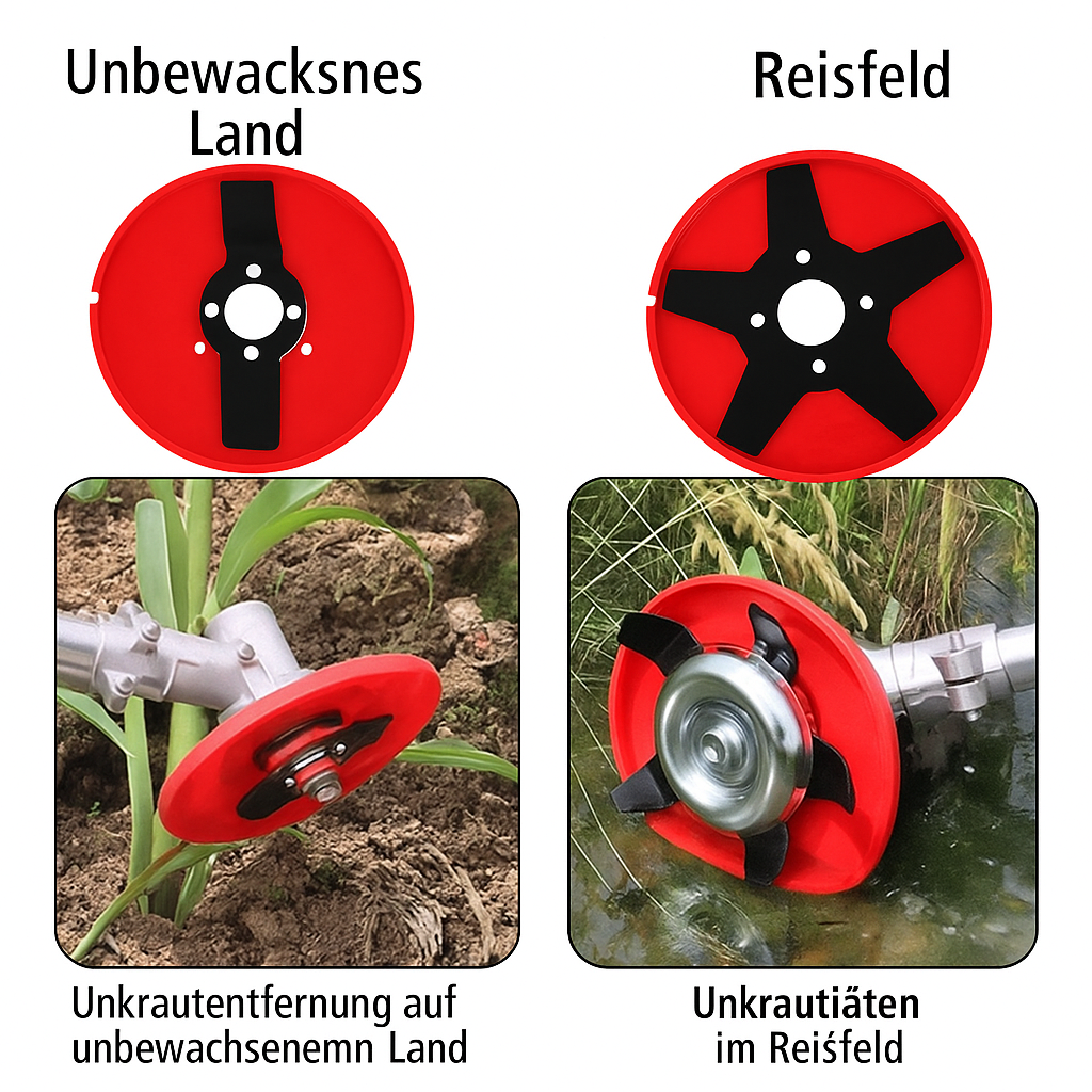 WeedMaster Disc – Das Profi-Werkzeug gegen hartnäckiges Unkraut!