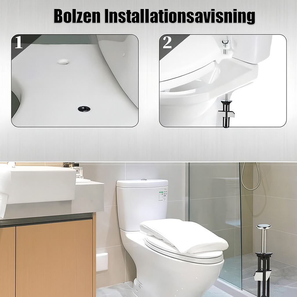 FixoGrip BoltSet – Nie wieder wackelnde WC-Sitze