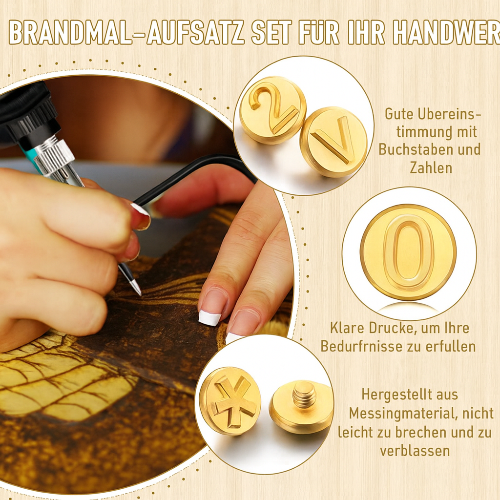 BrandMarkX – 26 Buchstaben für deine kreative Gravurkunst