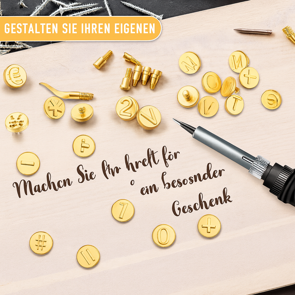 BrandMarkX – 26 Buchstaben für deine kreative Gravurkunst