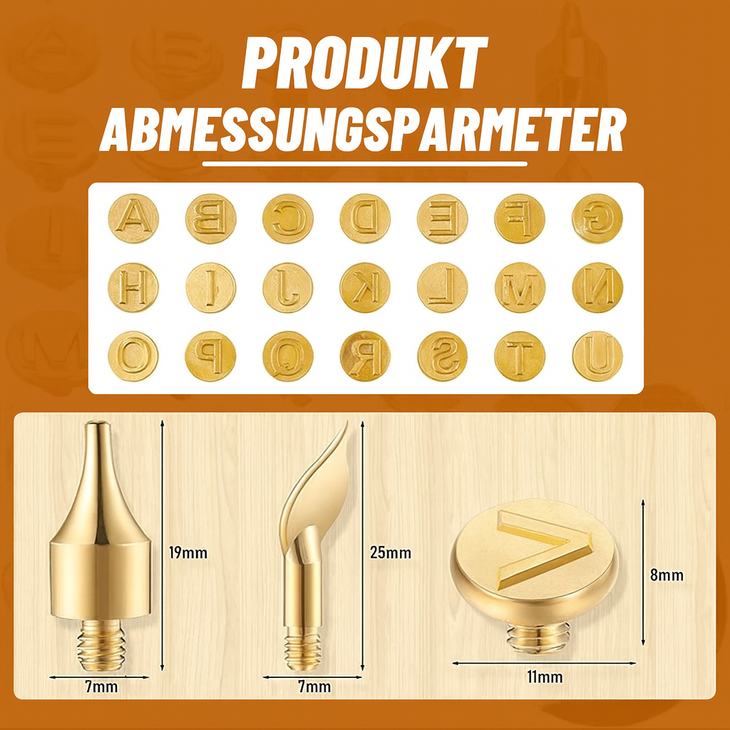 BrandMarkX – 26 Buchstaben für deine kreative Gravurkunst