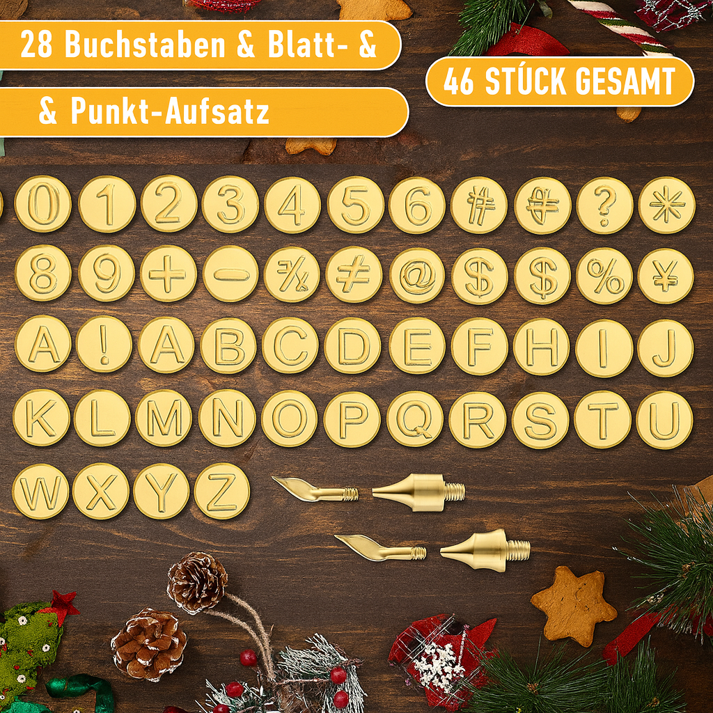 BrandMarkX – 26 Buchstaben für deine kreative Gravurkunst