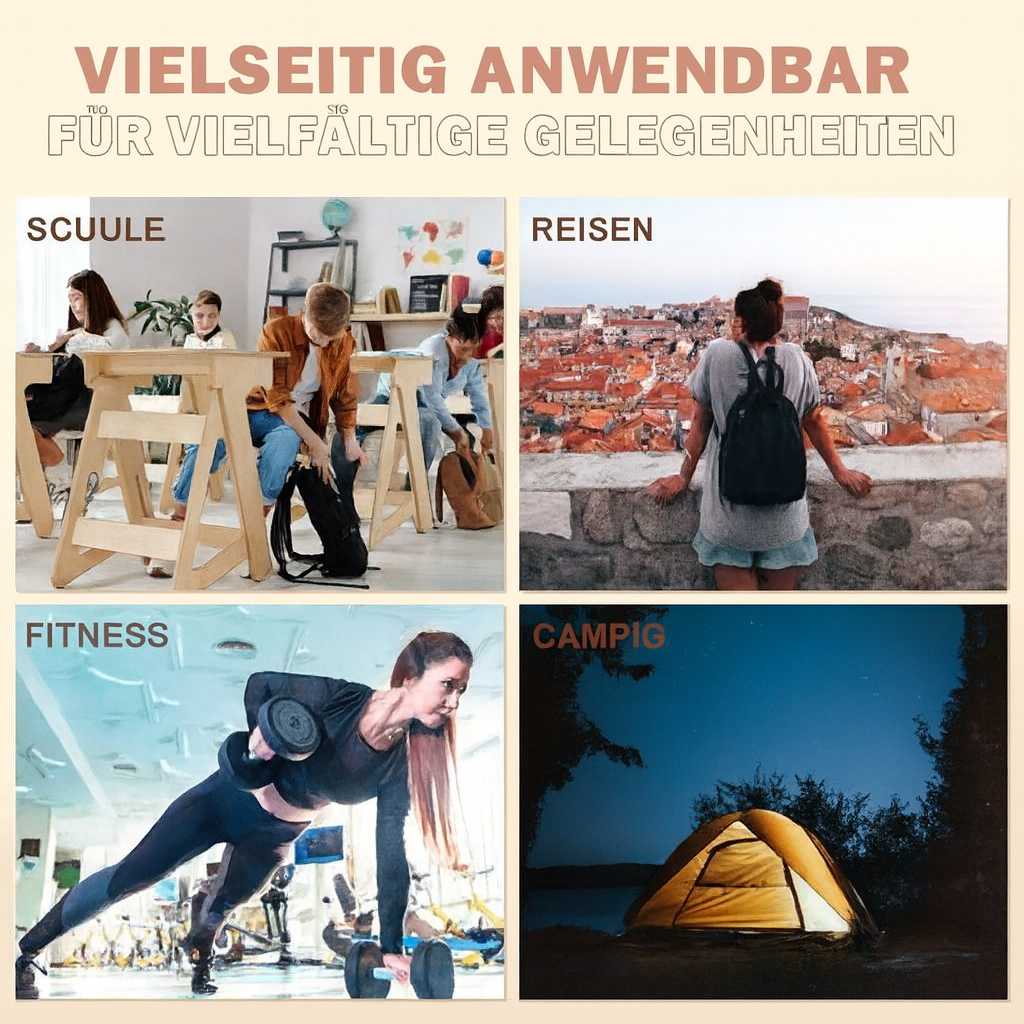 TravelFlex – Multifunktionale Fitness- & Reisetasche