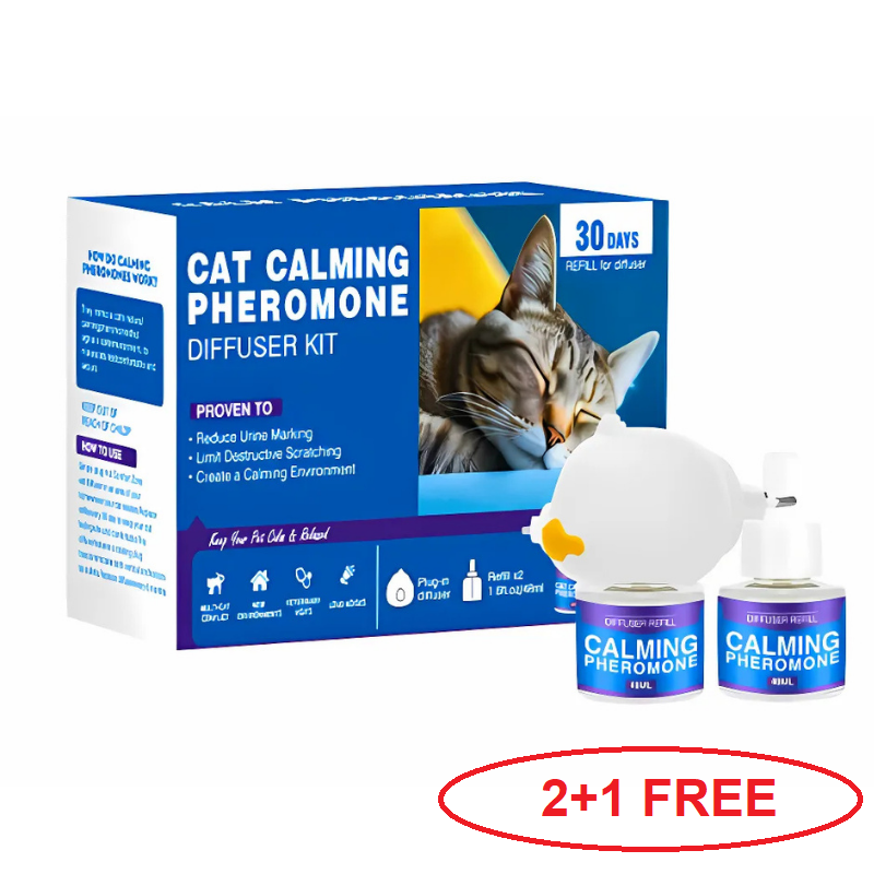 CalmiPet™ – Beruhigender Pheromon-Diffusor für Haustiere
