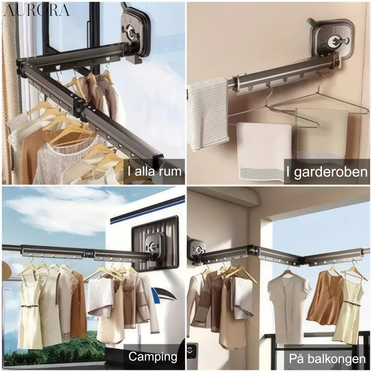 FlexRack Pro – Trockne deine Wäsche überall, platzsparend & mühelos!