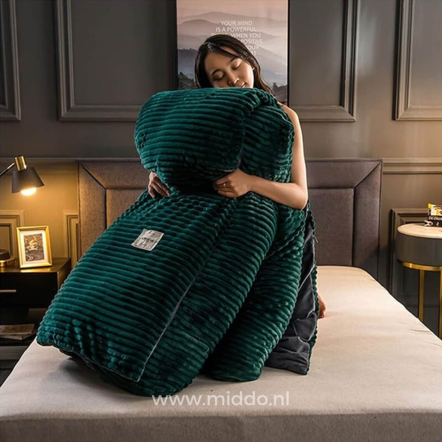 CozyLuxe – Flanell-Fleece Bettbezug | Extra warm für kalte Tage