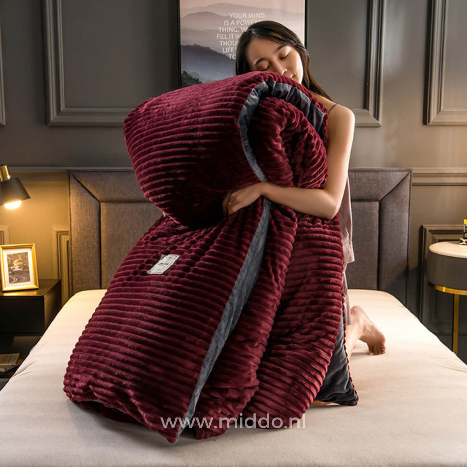 CozyLuxe – Flanell-Fleece Bettbezug | Extra warm für kalte Tage