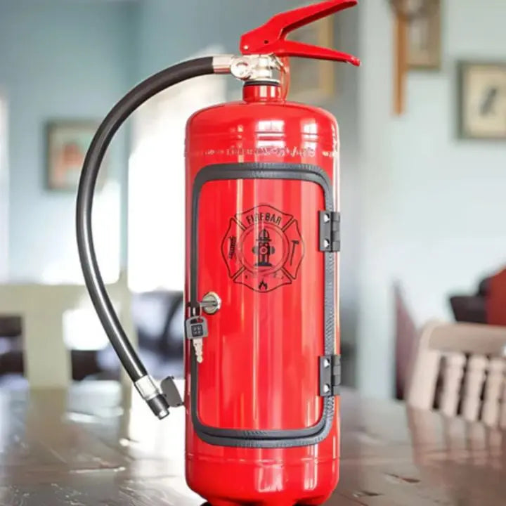 FireBar™ – Die handgefertigte Feuerlöscher-Minibar