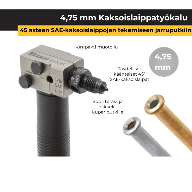 BrakeMaster Pro – Präzise Bördelung. Kein Nachziehen nötig.