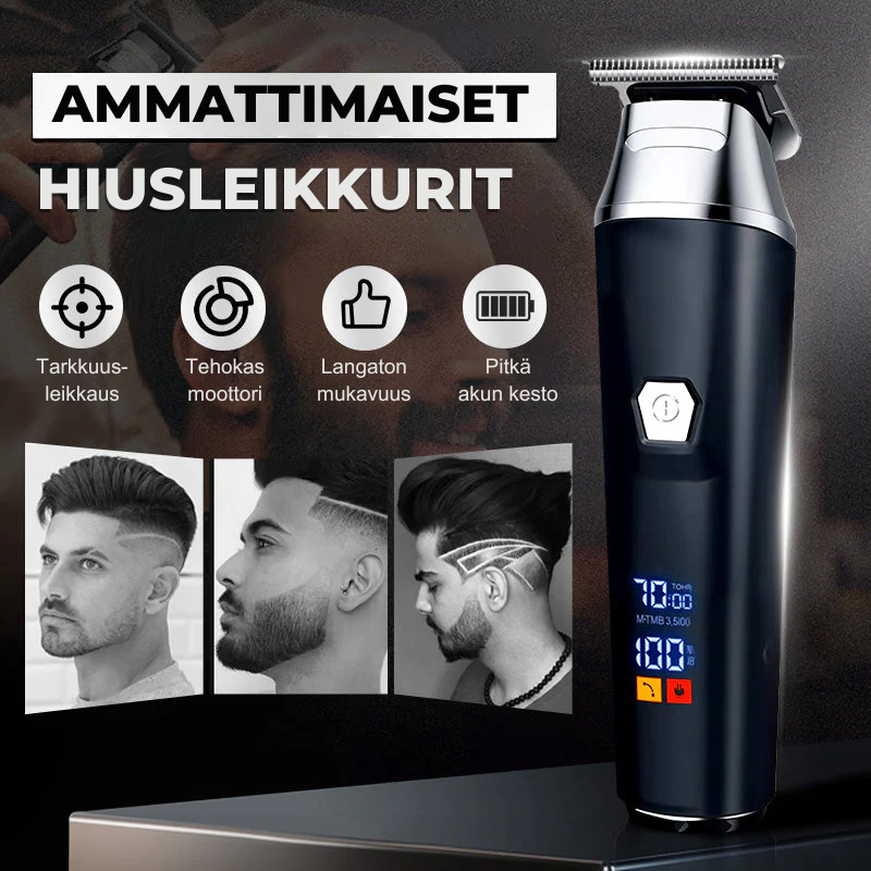 TrimBoss – Millintarkka Leikkaus Ammattitasolla