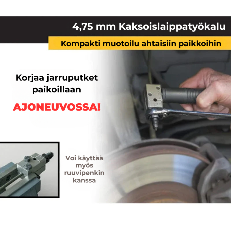 BrakeMaster Pro – Präzise Bördelung. Kein Nachziehen nötig.