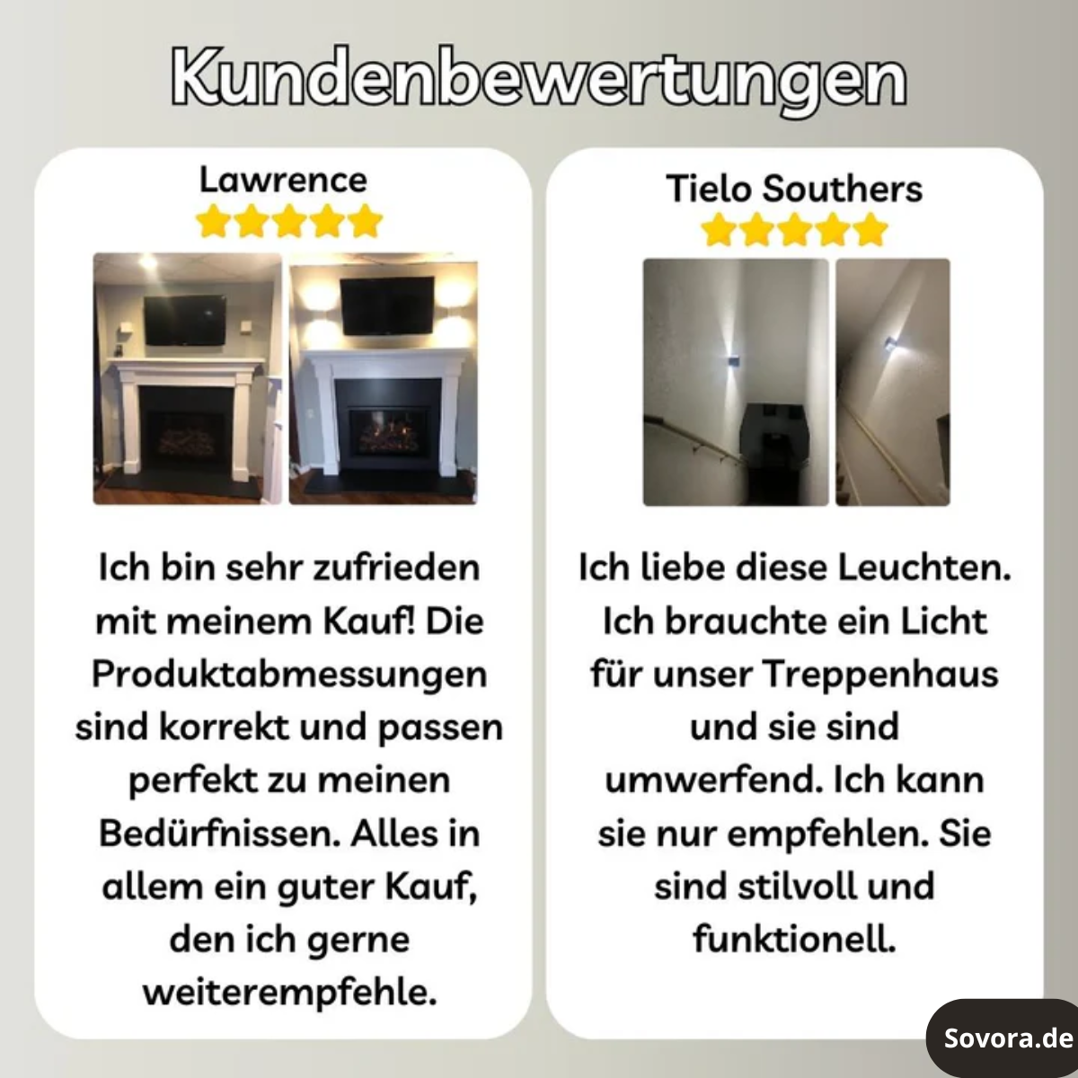 LuminaCube™ – Kabellose Luxus-Wandlampe für innen & außen