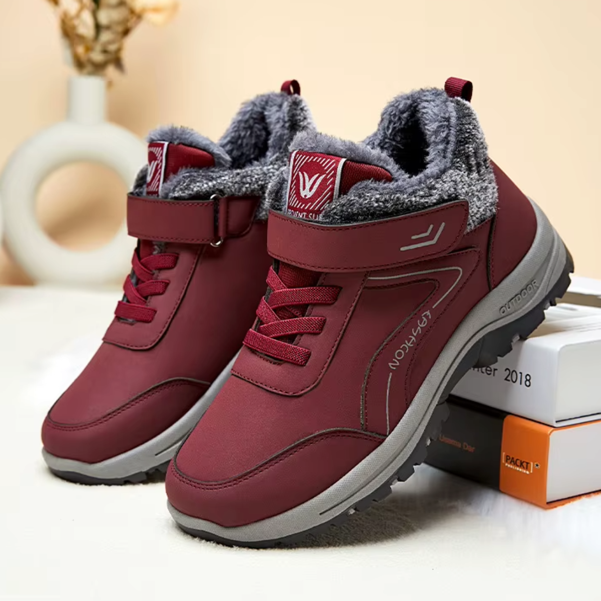 NordStepp™ – Warme, Rutschfeste Winter-Wanderschuhe