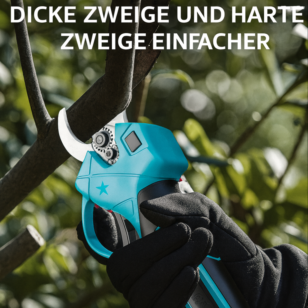 PowerCut Pro – Schneidet Äste wie durch Butter