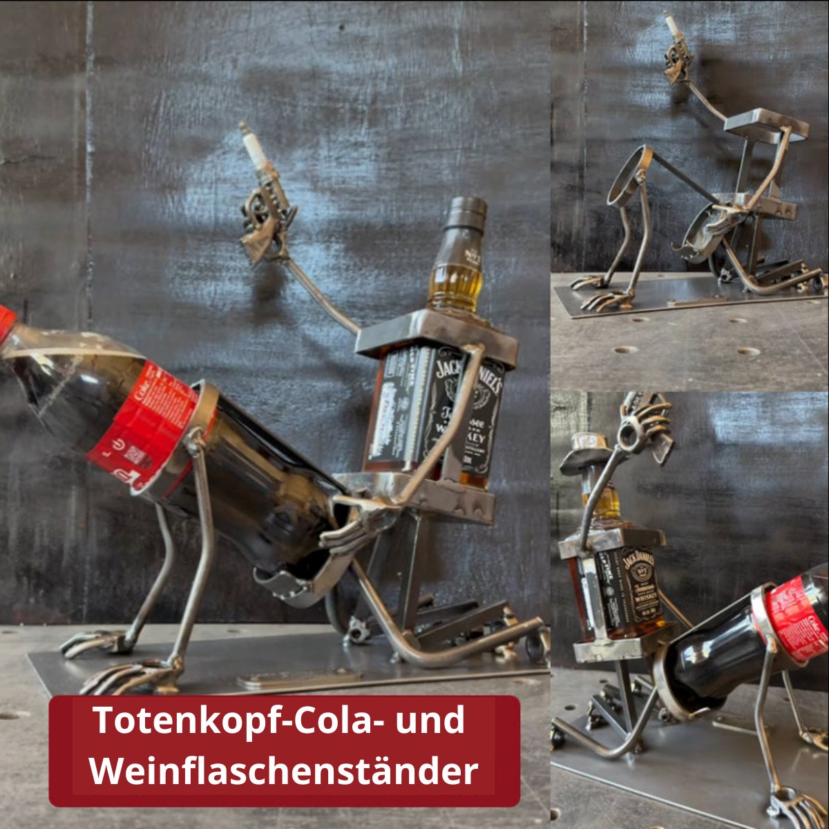 TotenkopfRack – Der Hingucker für jede Flasche