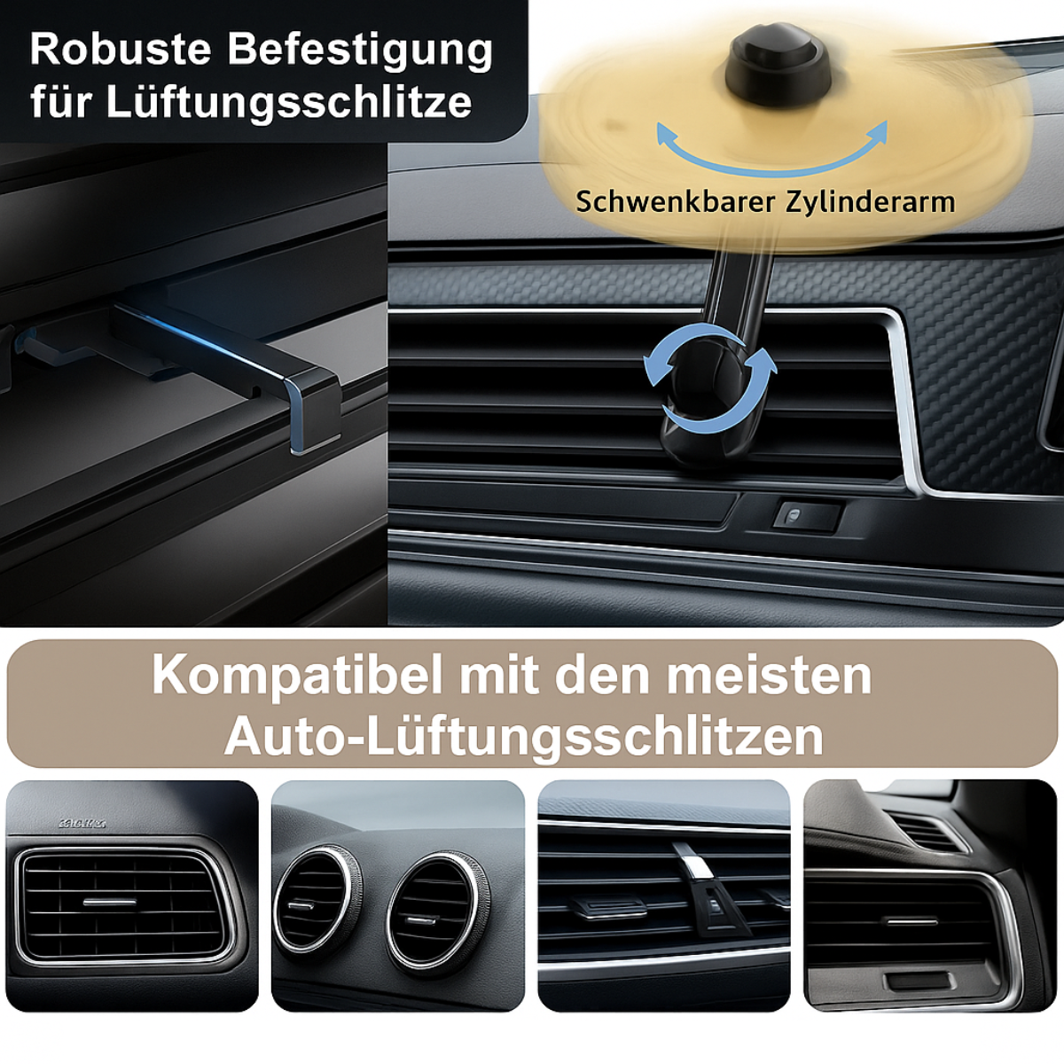 BeatDrive Cymbal – Mini-Schlagzeugbecken fürs Auto