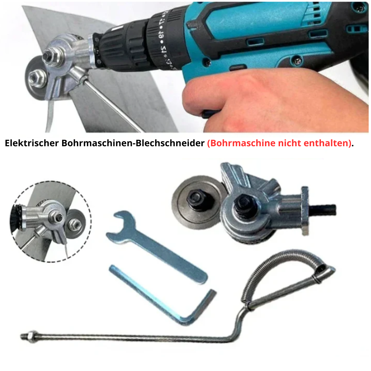 DrillCut Pro – Metall schneiden mit der Kraft deiner Bohrmaschine!
