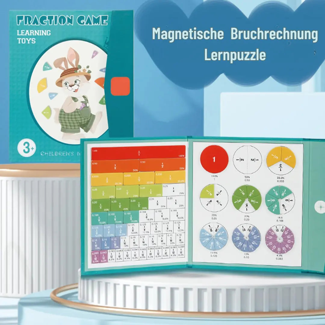 BruchMagnet – Spielerisches Mathe-Lernset für Kinder ab 6 Jahren