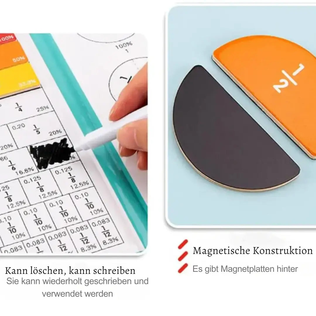 BruchMagnet – Spielerisches Mathe-Lernset für Kinder ab 6 Jahren