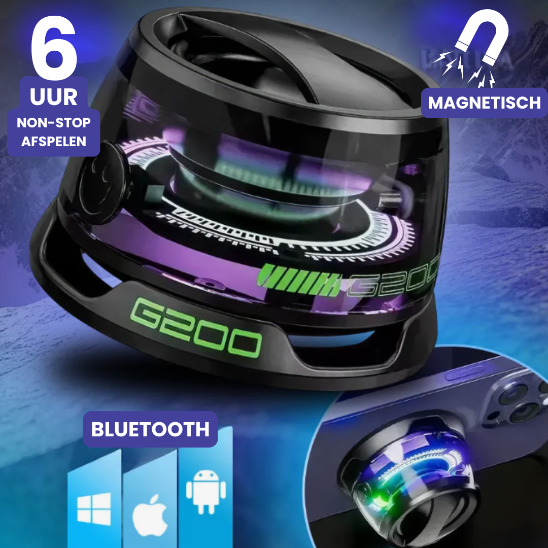 SoundMag Pro – Magnetischer Bluetooth-Lautsprecher mit Stil & Power