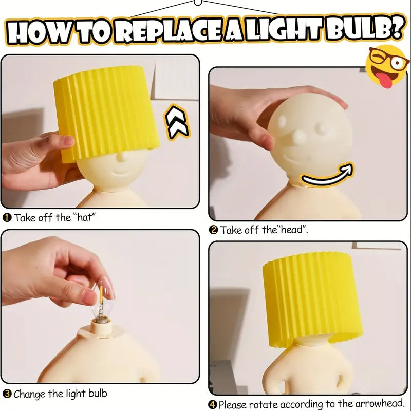 LampenLars – Die frechste Nachttischlampe der Welt