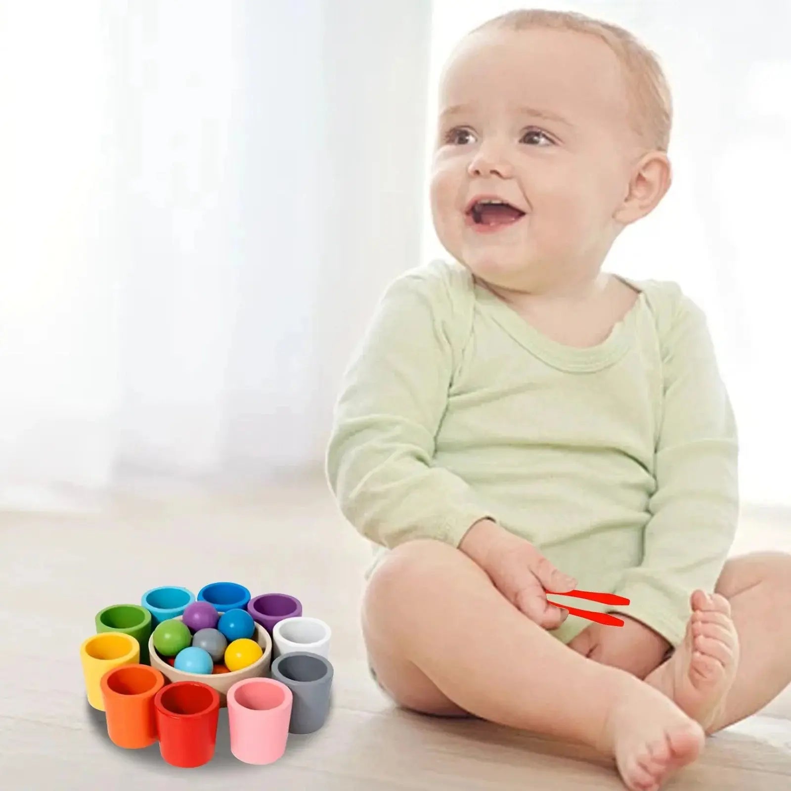 ColorMind – Montessori Farb- & Sortierspiel für Kinder