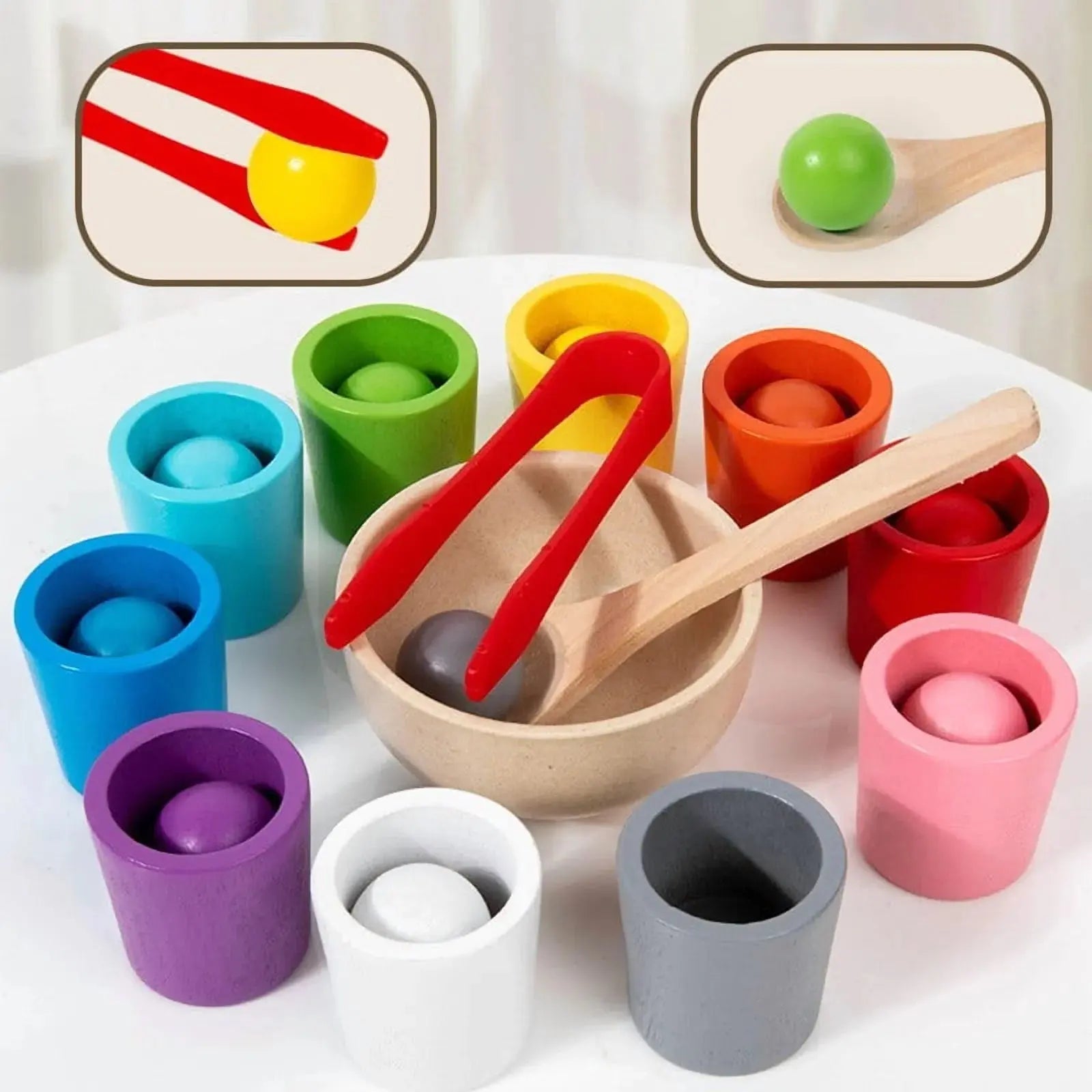 ColorMind – Montessori Farb- & Sortierspiel für Kinder
