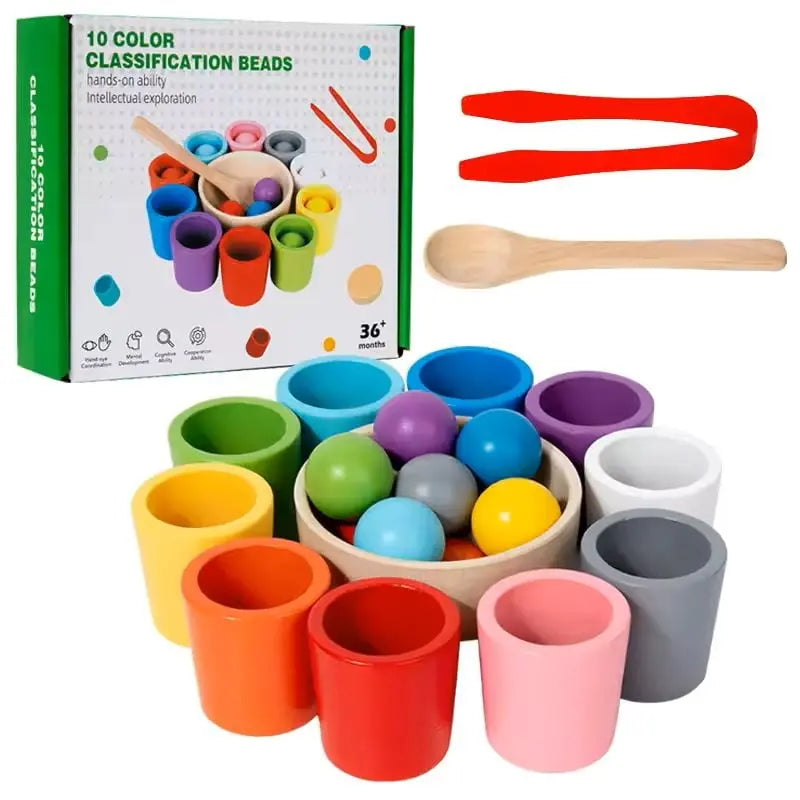ColorMind – Montessori Farb- & Sortierspiel für Kinder