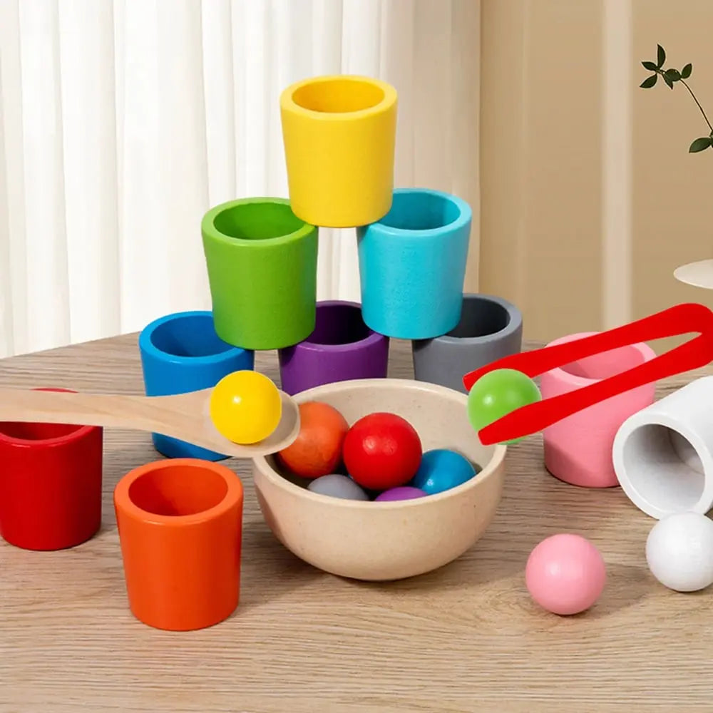 ColorMind – Montessori Farb- & Sortierspiel für Kinder