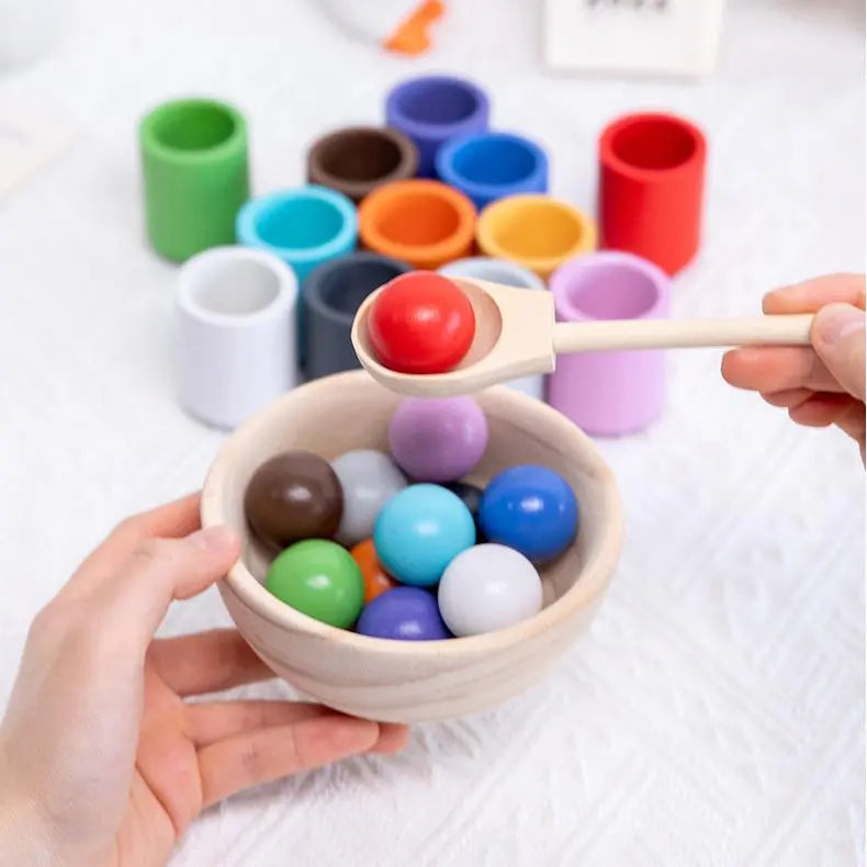 ColorMind – Montessori Farb- & Sortierspiel für Kinder