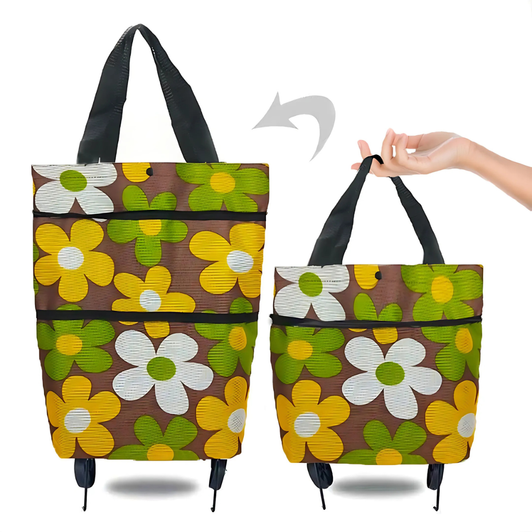 RollCarry™ Duo – Dein cleverer Einkaufshelfer mit Rollen