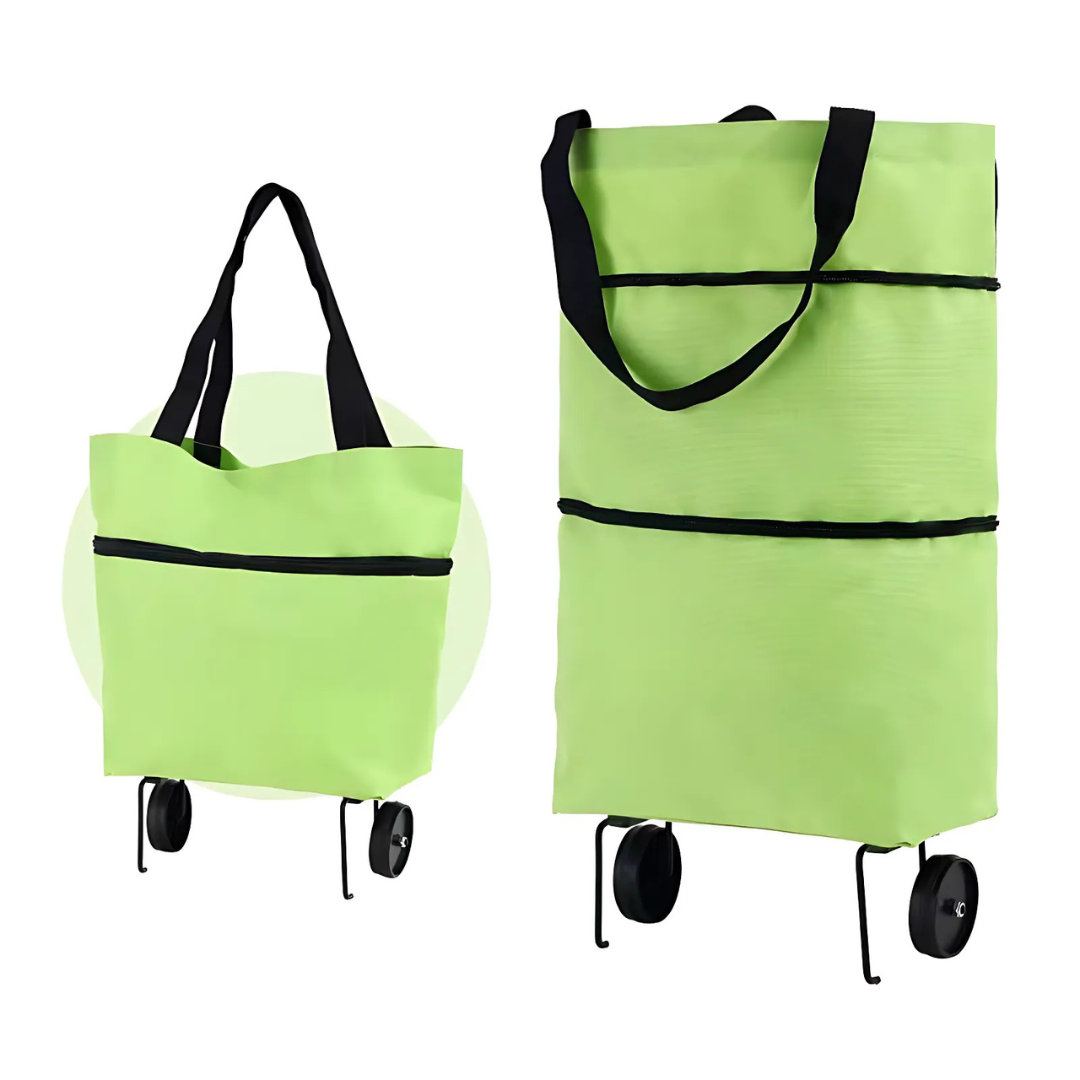 RollCarry™ Duo – Dein cleverer Einkaufshelfer mit Rollen
