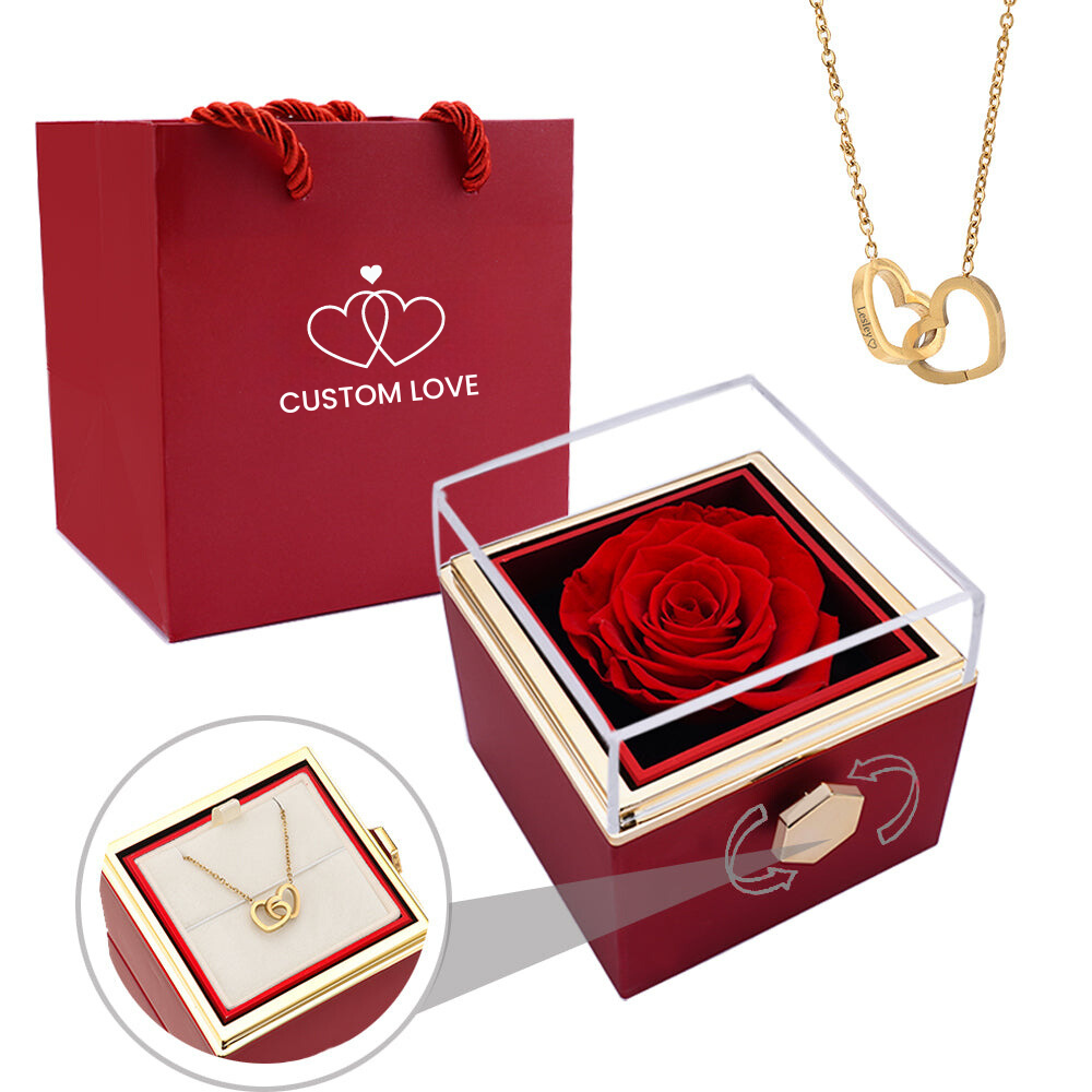 LioraBloom – Schmuck trifft auf ewige Rose in einer einzigartigen Geschenkbox