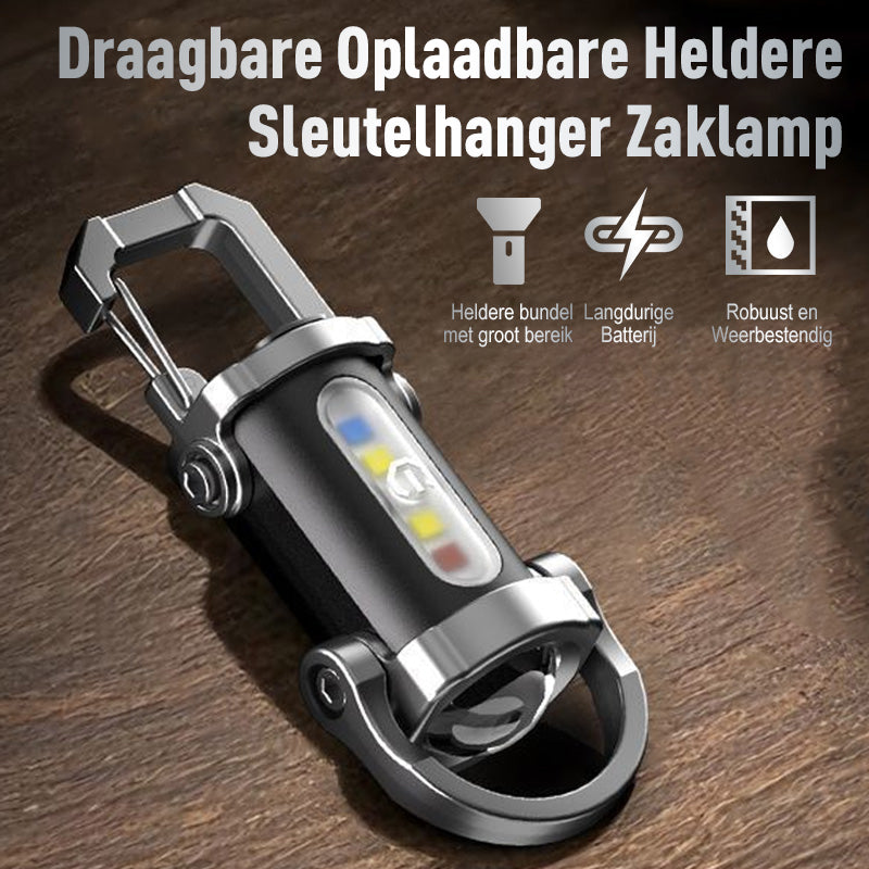 LightMate™ – Wiederaufladbare Mini-Taschenlampe mit 7 Lichtmodi