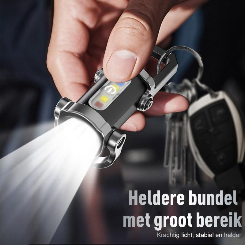 LightMate™ – Wiederaufladbare Mini-Taschenlampe mit 7 Lichtmodi