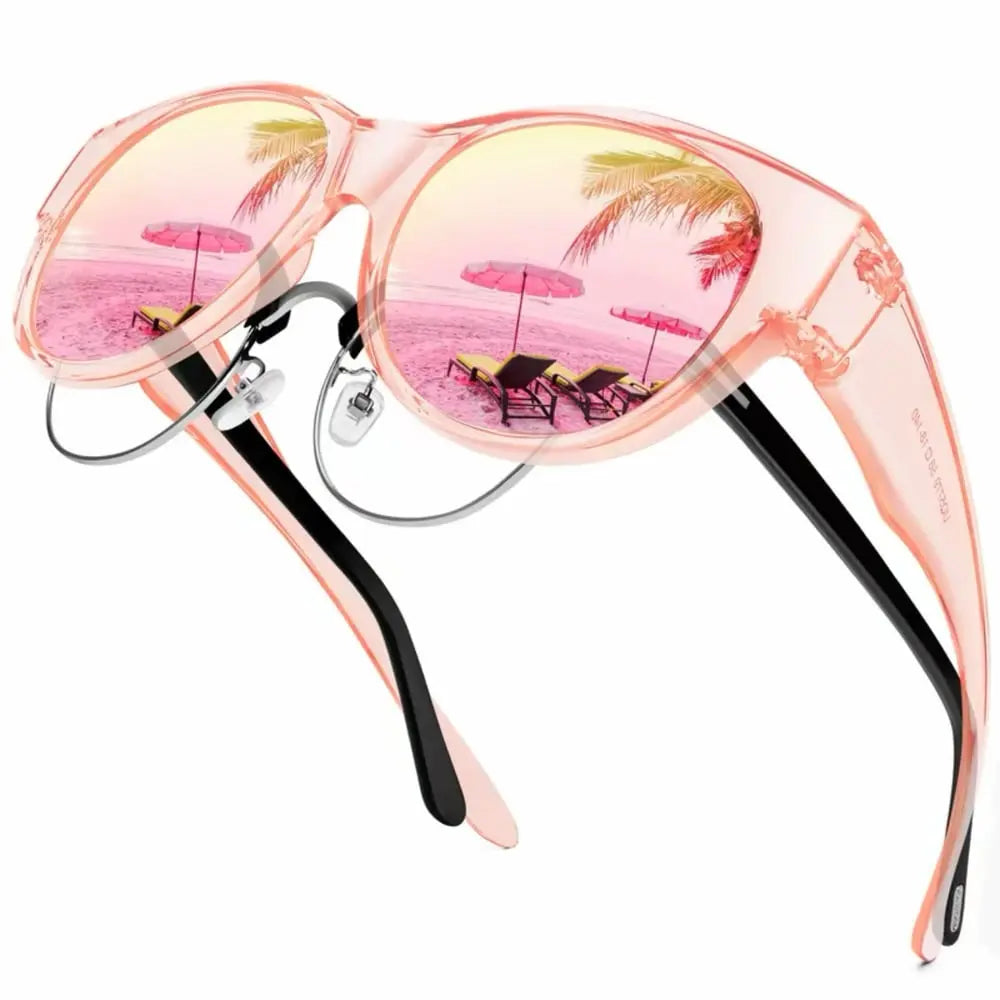 SunCover Pro – Polarisierte Überzieh-Sonnenbrille für Brillenträger