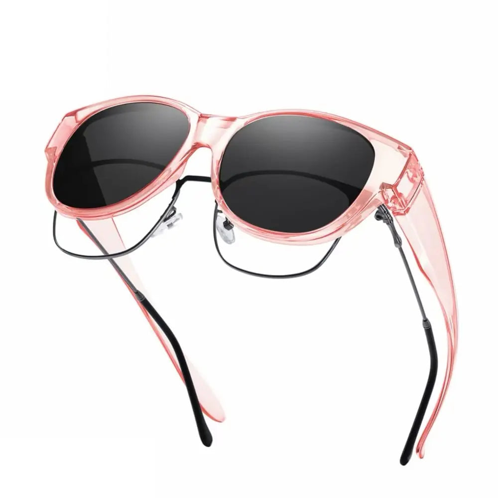 SunCover Pro – Polarisierte Überzieh-Sonnenbrille für Brillenträger