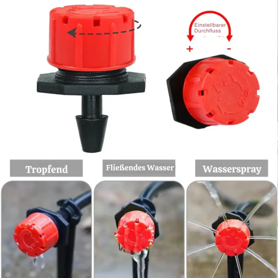AquaDrop 360 – Präzise Tropfbewässerung ohne Wasserverschwendung