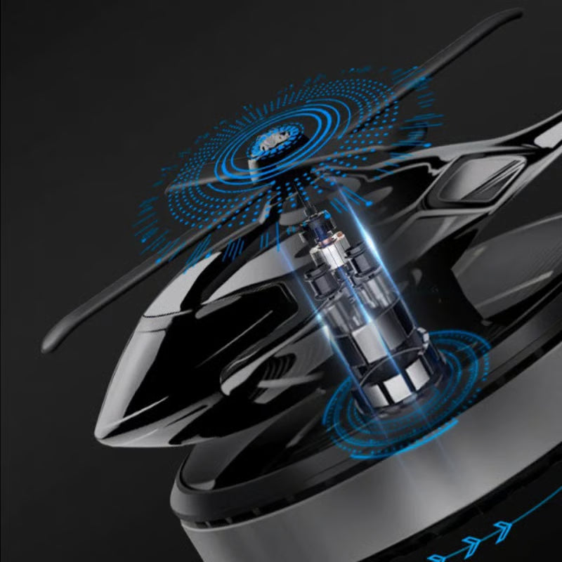 AeroScent Solar – Drehendes Aromatherapie-Design für Ihr Auto