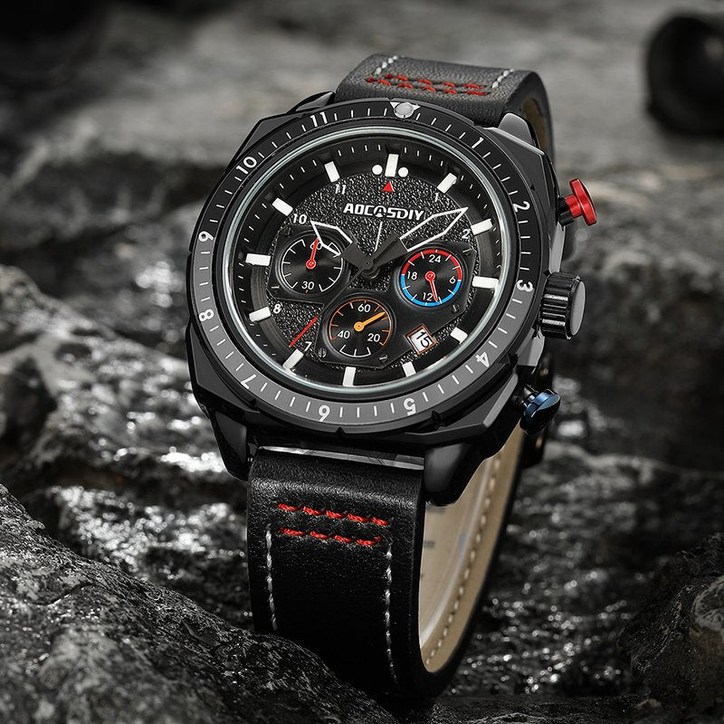 Luxus Chronograph Sport Kvartsur™ – Patina-Butik