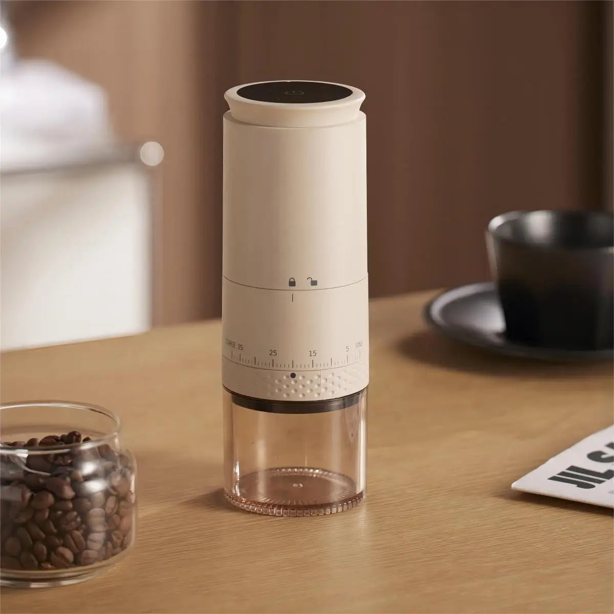 GrindMate Pro – Frisch gemahlener Kaffee, wann und wo du willst